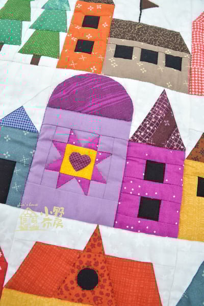 【機縫課程】小房子拼布課3