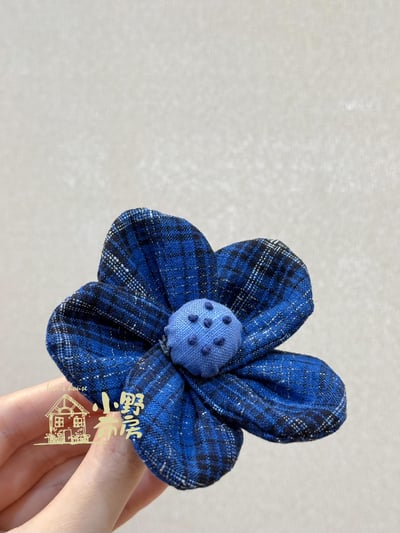 【機縫課程】送給自己一朵優雅布花1