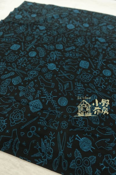 深邃神秘藍色套布8