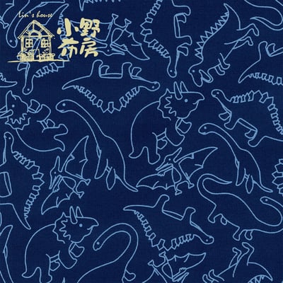 日本印花布【恐龍之舞】3