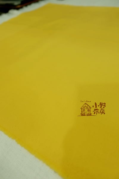 柔和明亮淺黃色套布9