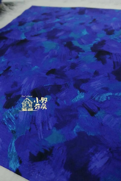 深沈穩重蔚藍色套布12