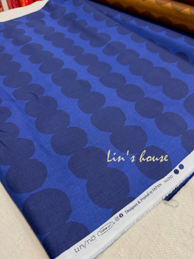 日系設計品牌 un/no 圓點系列布料三色2