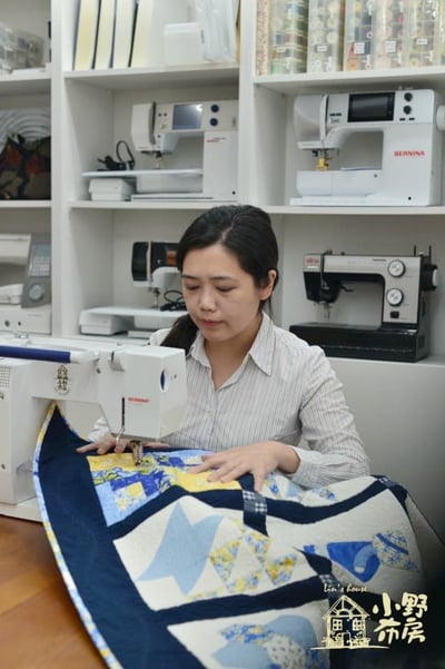 【機縫課程】幸福婚戒壁飾 / 拼布被 x 黛安的布作雜貨2