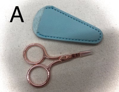 玫瑰金復古小剪刀組2