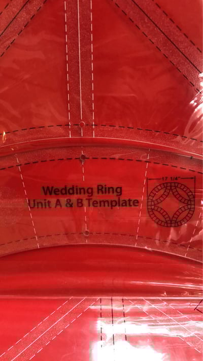 拼布裁切工具【婚戒 wedding ring template】2