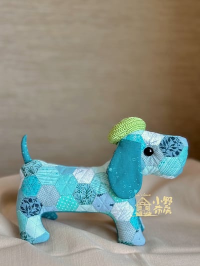 機縫課程【帶著貝雷帽的臘腸狗】3