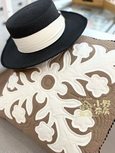 【機縫課程】夏威夷風情拼布抱枕2