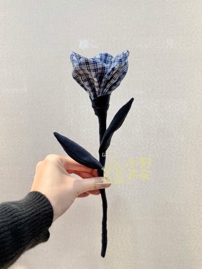 【機縫課程】送給自己一朵優雅布花10