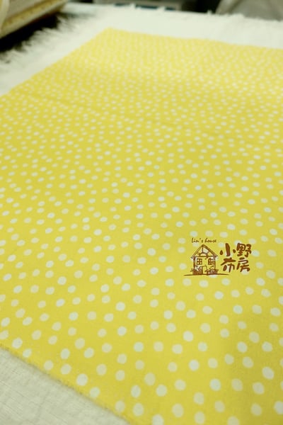 柔和明亮淺黃色套布4