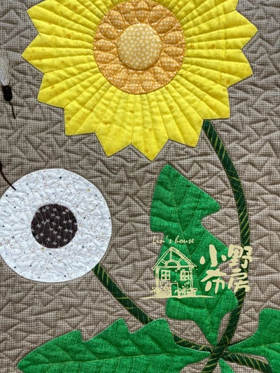 【機縫課程】帶我去旅行蒲公英壁飾2
