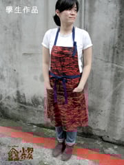 【洋裁課程】兩截式工作圍裙2