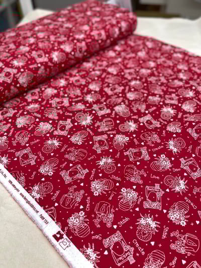 Say It With A Stitch by Mandy Shaw for Henry Glass Fabrics.10