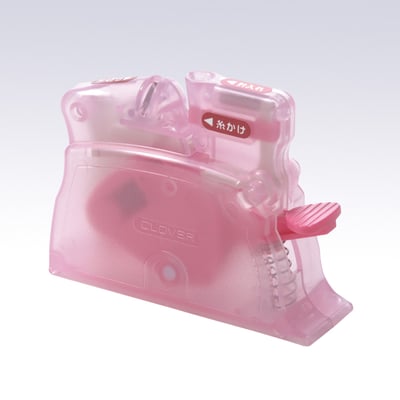 CLOVER【桌上型穿線器（粉）】2