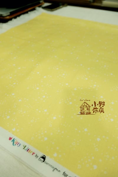 柔和明亮淺黃色套布6