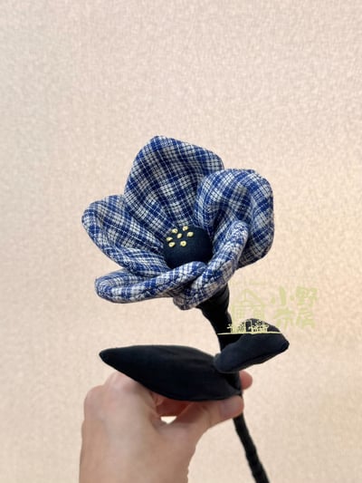 【機縫課程】送給自己一朵優雅布花9