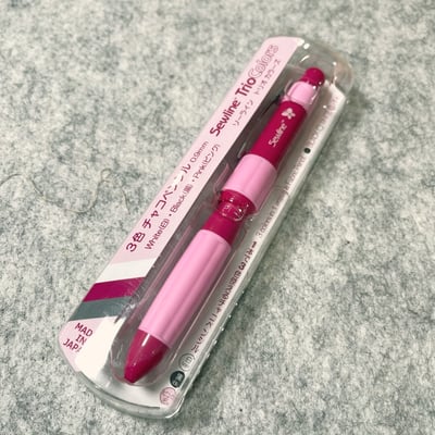 SEW LINE【旋轉三色自動筆 / 筆芯補充包】4
