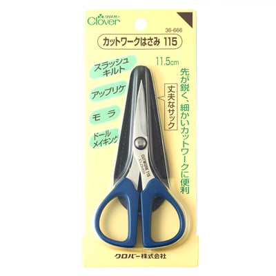 CLOVER【YY 11.5cm剪刀（附皮套）】1