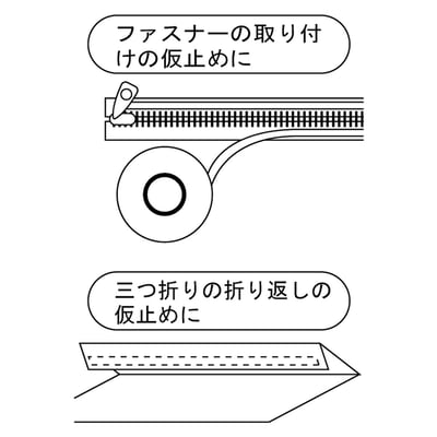 CLOVER【10mm熱接著兩面膠帶】7