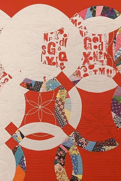 【機縫課程】幸福婚戒壁飾 / 拼布被 x 黛安的布作雜貨6