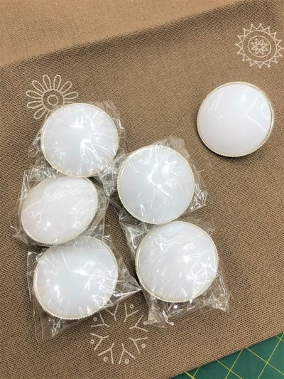 刺繡小別針材料包-銀色6