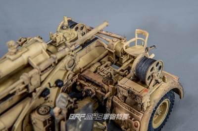 FOV 1/32 二戰德國FlaK 36 88mm防空砲 88砲 熱帶舊化版4