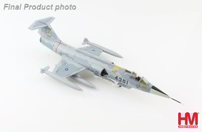 1/72 HM ROCAF 中華民國空軍塗裝式樣 F-104G Starfighter 星式戰鬥機 1990年清泉崗基地2