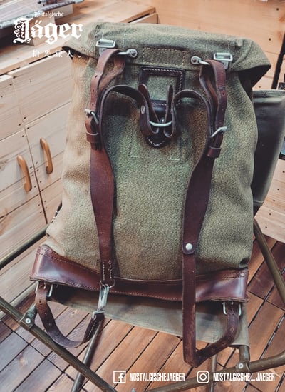 1968 瑞士軍用胡椒鹽背包2