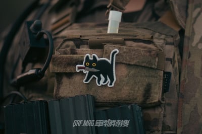 特戰小貓咪PVC士氣章4