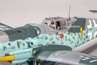 1/48 HM BF109G-6  "Yellow 1" 王牌飛行員 埃里希·哈特曼 Erich Hartmann 座機14