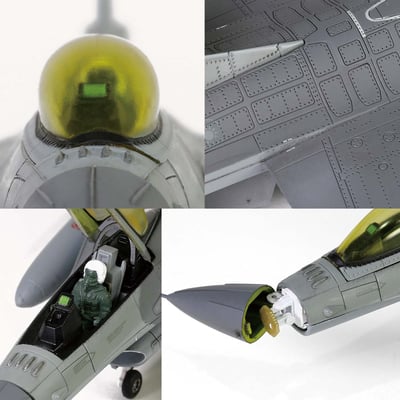 FOV 1/72 中華民國空軍ROCAF F-16A/B Block 20 馬拉道 紅太陽/黑太陽版19
