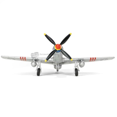 FOV 1/72 二戰國軍 P-51D野馬式戰鬥機/中華民國空軍第四大隊第21中隊 鄭永達中隊長座機6
