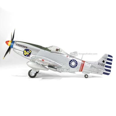 FOV 1/72 二戰國軍 P-51D野馬式戰鬥機/中華民國空軍第四大隊第21中隊 鄭永達中隊長座機5