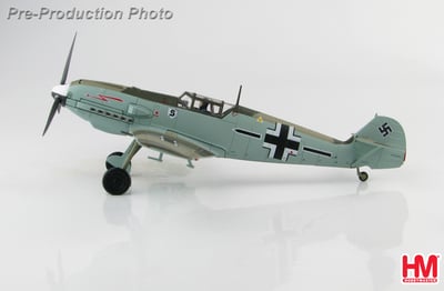 1/48 HM BF109E-3 第26戰鬥機聯隊 沃爾特·霍滕座機 1940年 法國4