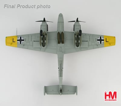 1/72 HM BF110E-1 王牌飛行員 菲力克斯-馬力亞．布蘭迪斯座機/芬蘭 1942年5