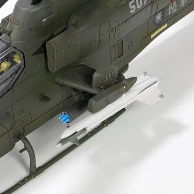 FOV 1/48 國軍版 AH-1W 眼鏡蛇直升機 機號 507 地獄火+火箭+響尾蛇7