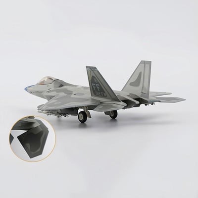 1/72 HM USAF Lockheed Martin F-22 Raptor 藍色機鼻紀念塗裝(輕微盒損已折價)3