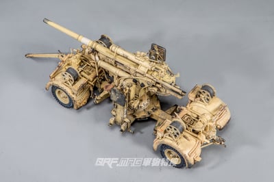 FOV 1/32 二戰德國FlaK 36 88mm防空砲 88砲 熱帶舊化版2