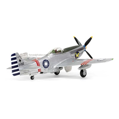 FOV 1/72 二戰國軍 P-51D野馬式戰鬥機/中華民國空軍第四大隊第21中隊 鄭永達中隊長座機2