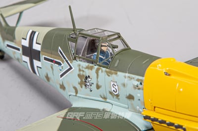 1/48 HM BF109E-4 王牌飛行員 阿道夫·加蘭德 Adolf Galland 座機9