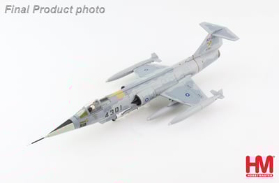 1/72 HM ROCAF 中華民國空軍塗裝式樣 F-104G Starfighter 星式戰鬥機 1990年清泉崗基地1