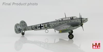 1/72 HM BF110E-1 王牌飛行員 菲力克斯-馬力亞．布蘭迪斯座機/芬蘭 1942年3