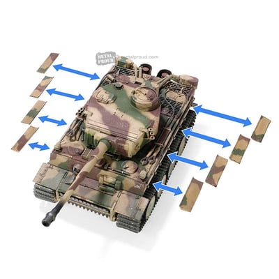 FOV 1/32 二戰德國虎式戰車 初期型 / 1943年7月庫斯克第505重戰車營4