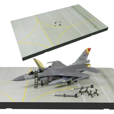 FOV 1/72 中華民國空軍ROCAF F-16A/B Block 20 馬拉道 紅太陽/黑太陽版18