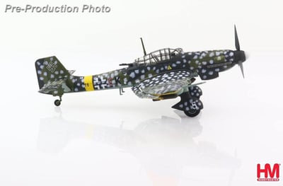 1/72 HM 二戰德國 容克Ju87D-3 斯圖卡俯衝轟炸機/東線冬季塗裝3