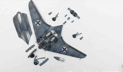 1/72 PMA - Horten Ho 229噴射戰鬥機完成品模型8