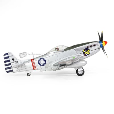 FOV 1/72 二戰國軍 P-51D野馬式戰鬥機/中華民國空軍第四大隊第21中隊 鄭永達中隊長座機3