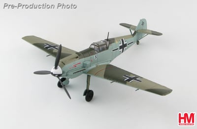 1/48 HM BF109E-3 第26戰鬥機聯隊 沃爾特·霍滕座機 1940年 法國2