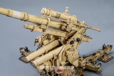 FOV 1/32 二戰德國FlaK 36 88mm防空砲 88砲 熱帶舊化版15