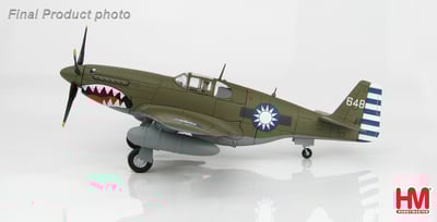 1/48 HM P51C野馬戰鬥機 中國空軍第三大隊32中隊 飛虎隊5